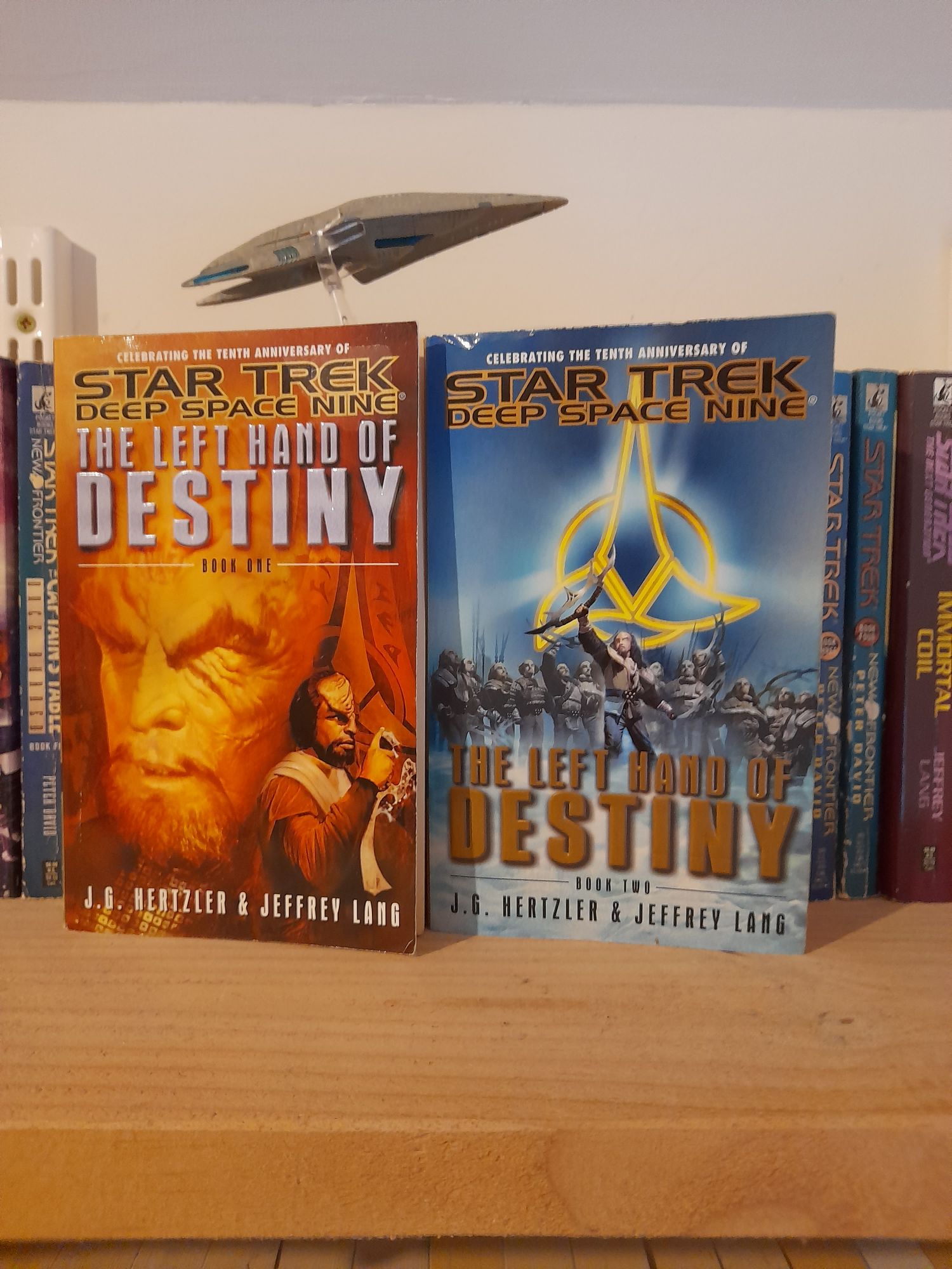 BOOK REVIEW: The Left Hand of Destiny, by J.G. Hertzler & Jeffrey