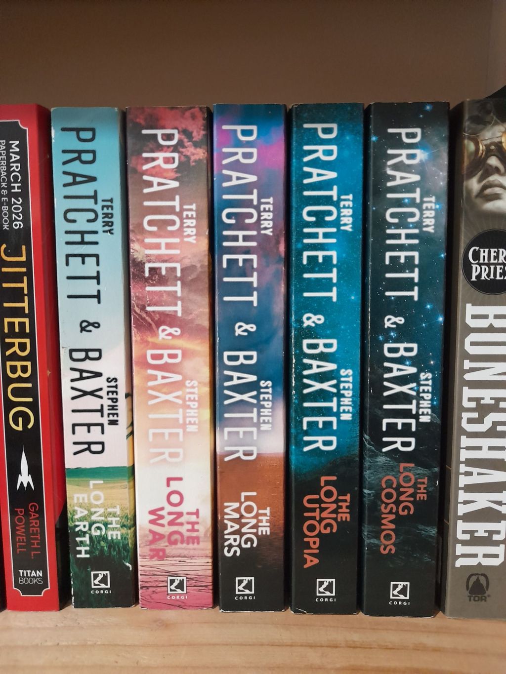 BOOK REVIEW: The Long Earth Series, by Terry Pratchett & Stephen&nbsp;Baxter